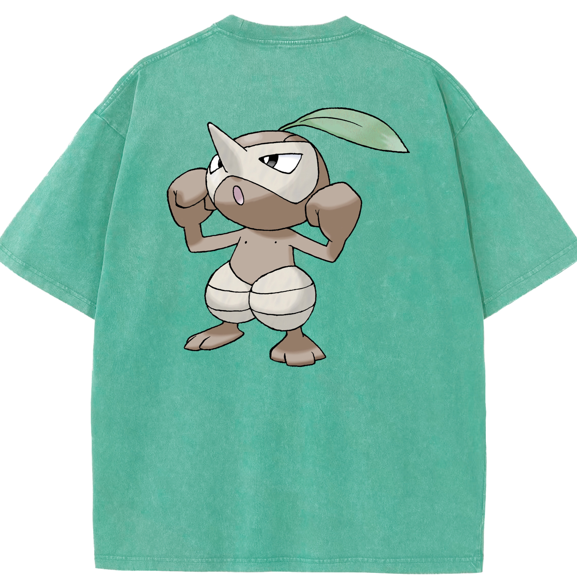 （画像用） ポケットモンスター Pokémon 綿100% ヴィンテージ風 半袖Tシャツ（背面プリント）